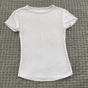 nuuds slinky ribbed tee lavender